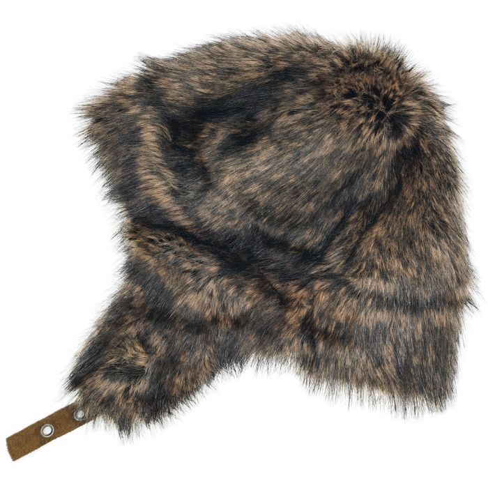 Unisex Winter Leather Trapper Hat
