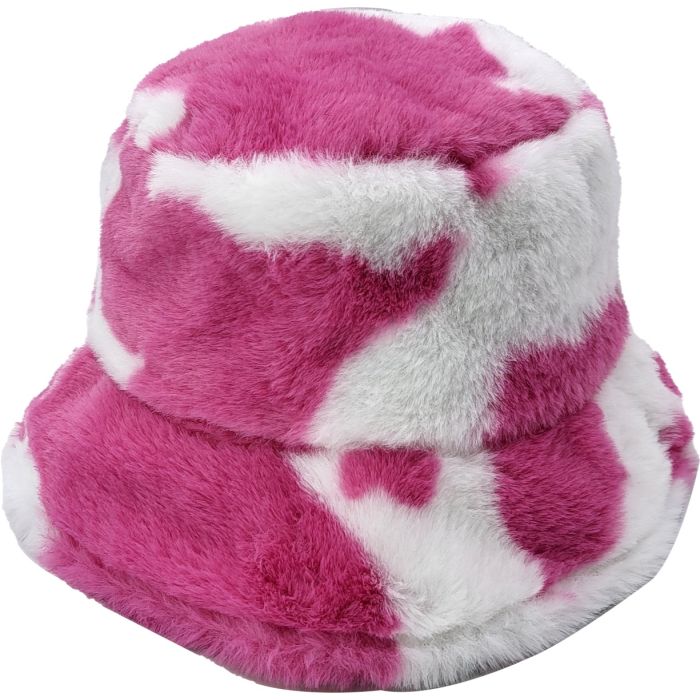 Fluffy Cow Bucket Hat