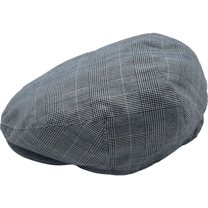 Mens Casual Outdoor Checked Flat Cap