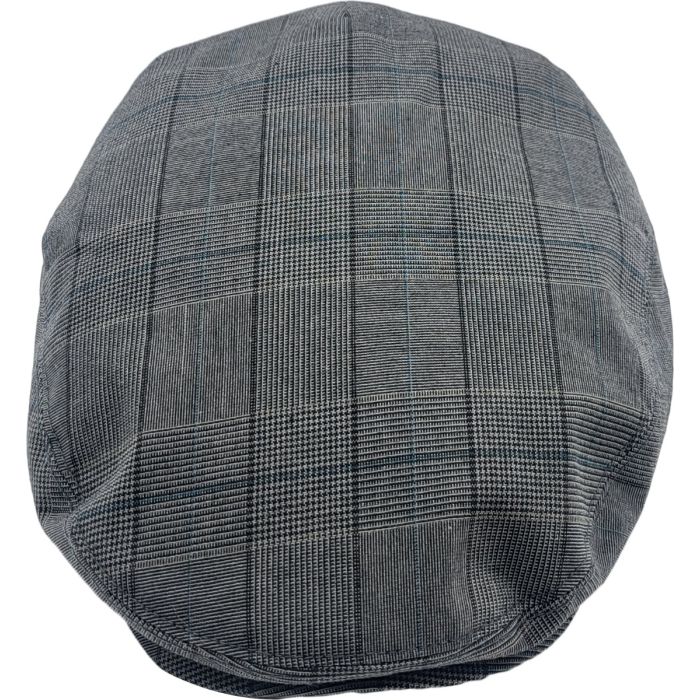 Mens Casual Outdoor Checked Flat Cap