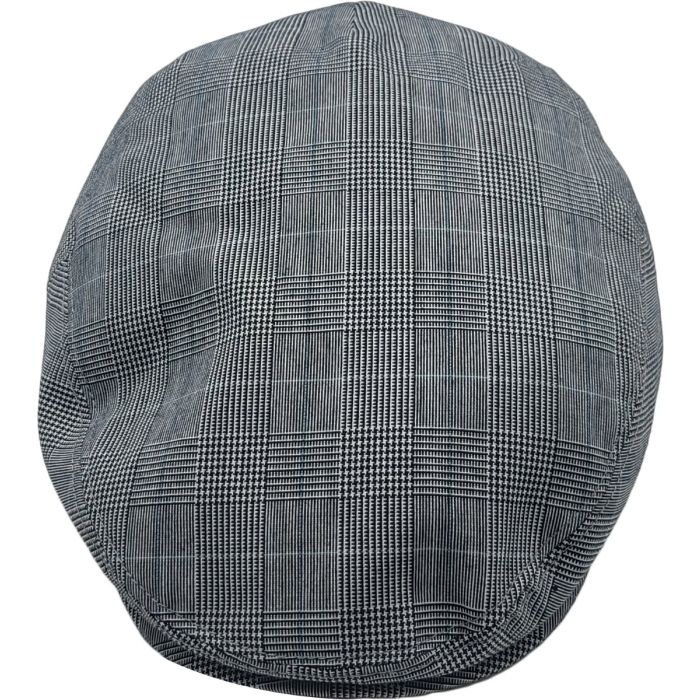 Mens Casual Outdoor Checked Flat Cap