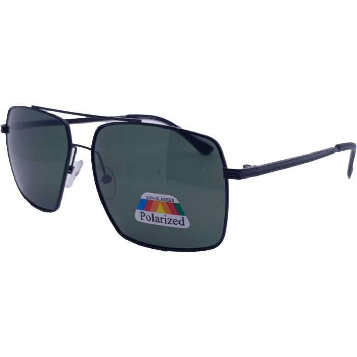 Polarized Rectangular Classic Look Sunglasses (12pcs)