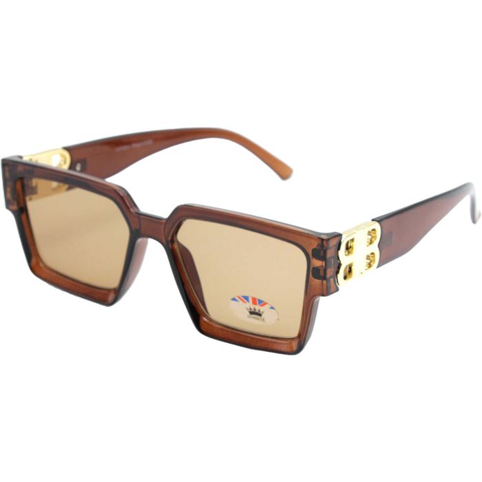Square Big Black Frame Retro Sunglasses (12pcs)