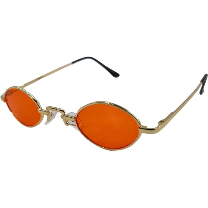 Unisex Fashion Oval Frame Sunglasses (12Pcs)