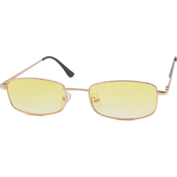 Fashion Rectangular Unisex Sunglasses (12Pcs)