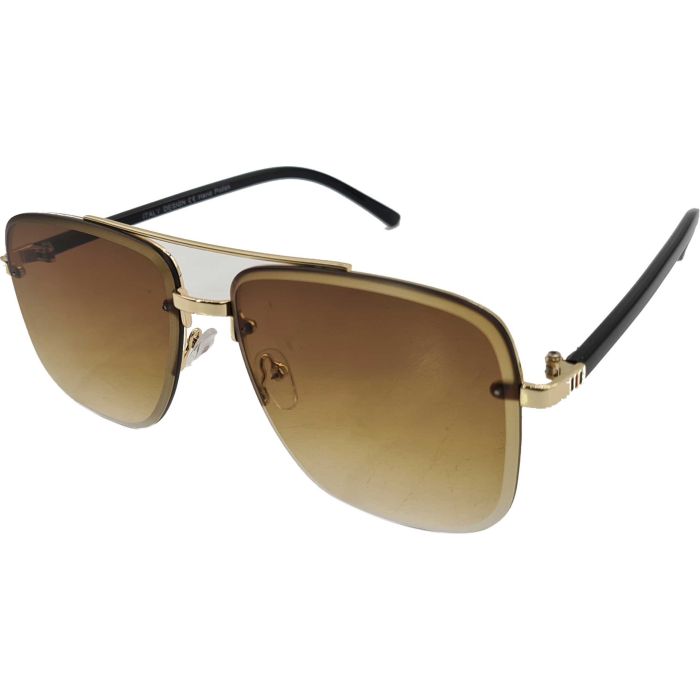 Oversized Aviator Look Sunglasses (12Pcs)