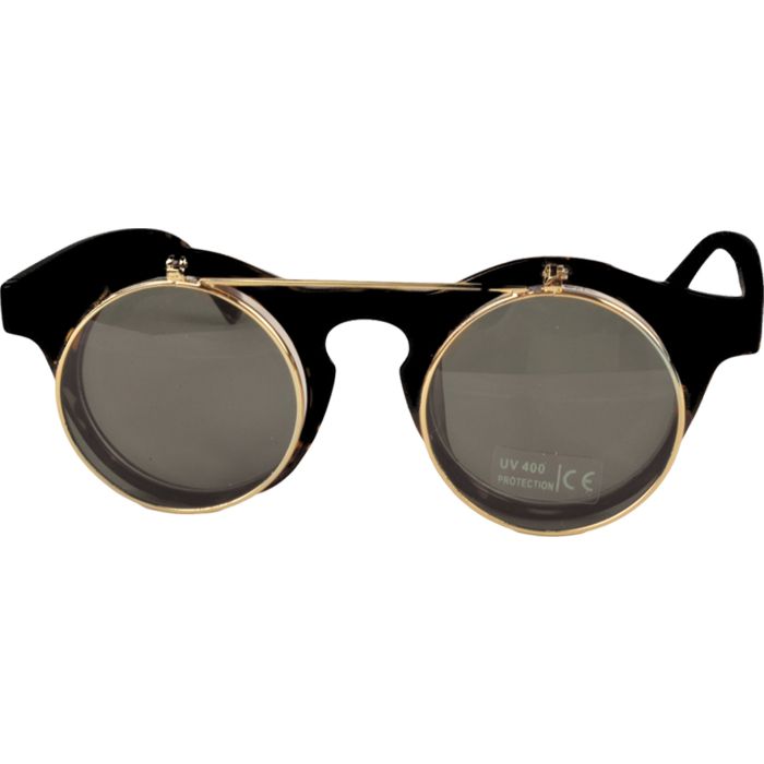 Small Round Flip Up Sunglasses (12Pcs)