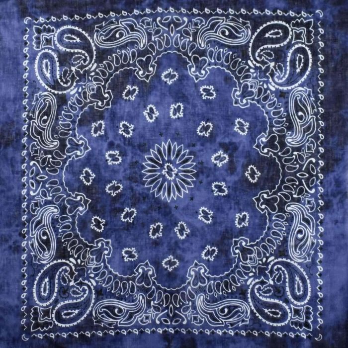 Tie-Dye Patterned Bandana (12pcs)