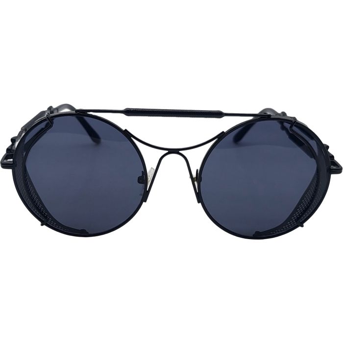 Steampunk Round Sunglasses with Side Shields (12pcs)