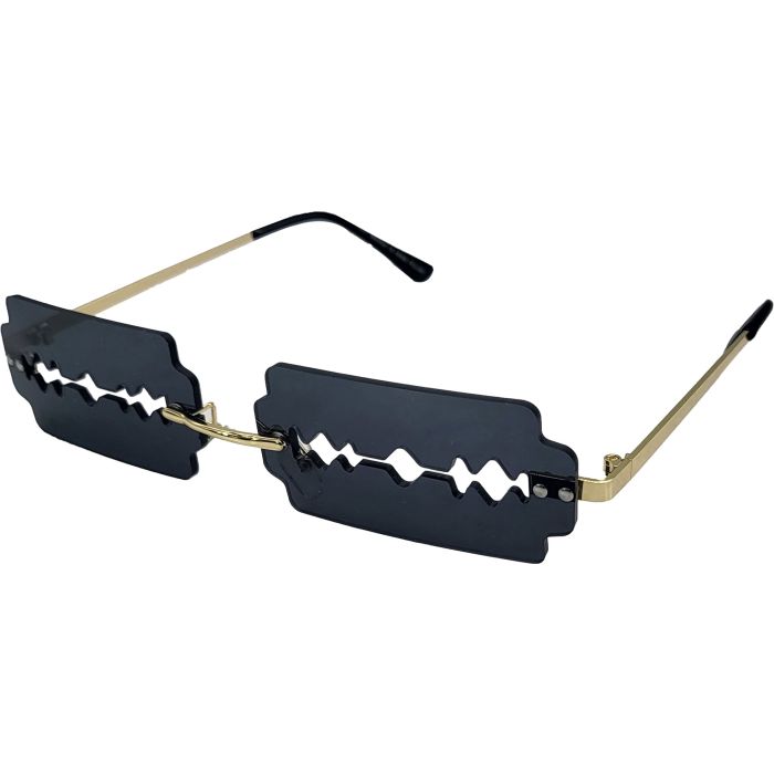 Fashion Trand Funny Razor Blade Sunglasses (12Pcs)