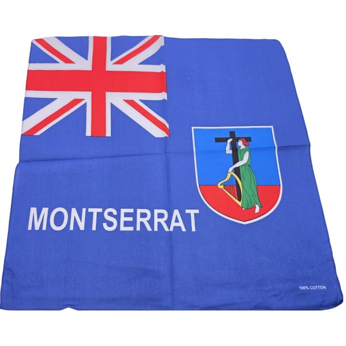 Caribbean Bandanas & Handkerchiefs (12Pcs)