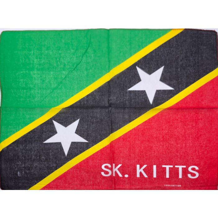 Caribbean Bandanas & Handkerchiefs (12Pcs)