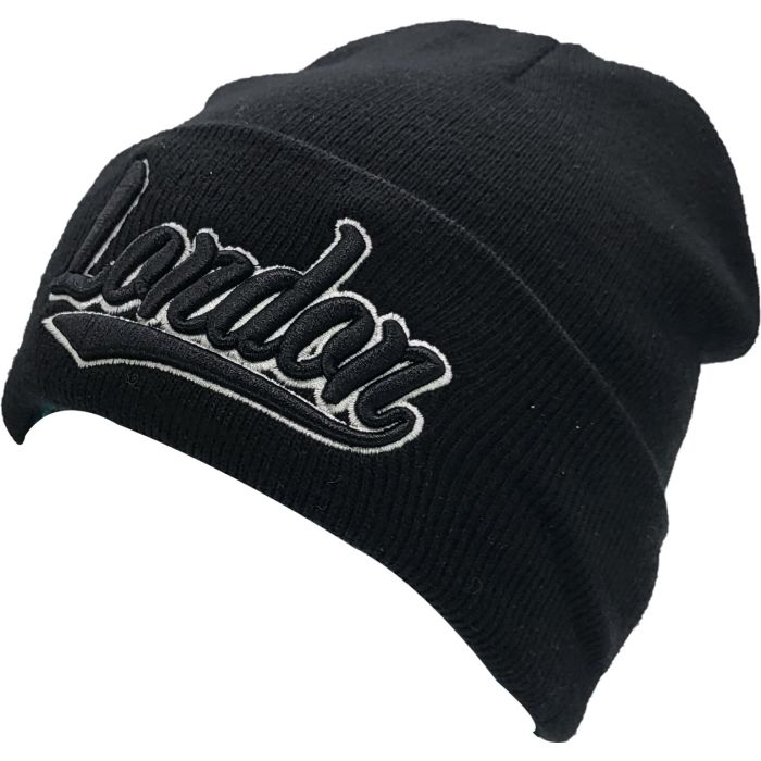 LONDON Plain Beanies (12Pcs)