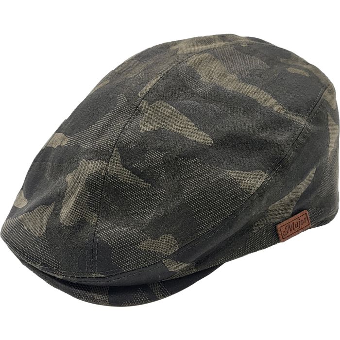 Classic Camouflage Wax Flat Caps