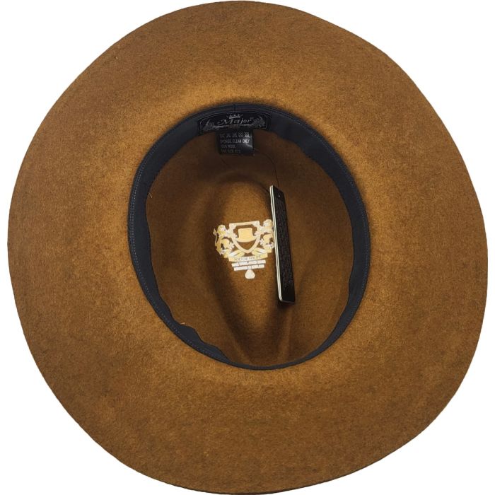Womens Wool Felt Fedora Hat