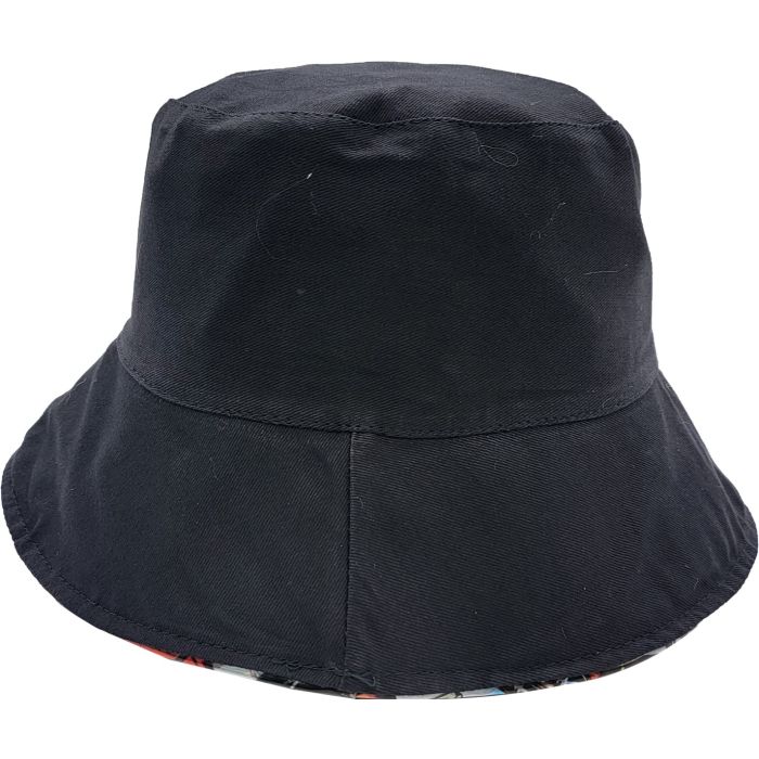 Waterproof Colourful Reversible Bucket Hat (12Pcs)