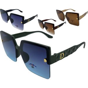 Fashion Big Square Sunglasses (12Pcs)