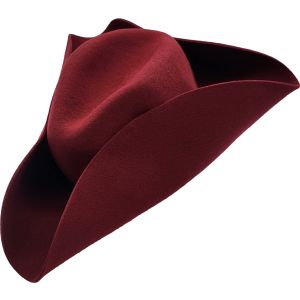 Army Military Tricorn Wool Felt Hat