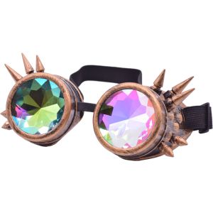 Novelty Spiked Steampunk Diamond Goggles (12pcs)