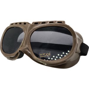 Motorcycle Retro Goggles Steampunk Vintage Motocross Glasses (12Pcs)