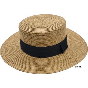 Summer Boater Hat