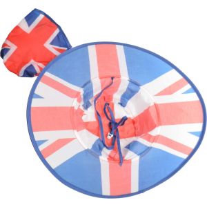 Union Jack Foldable Cowboy Hat (12pcs)