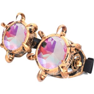 Novelty Spiked Steampunk Diamond Goggles (12pcs)