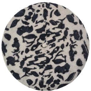 Leopard Wool Beret (12Pcs)