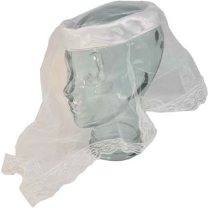 Fancy Angel Gothic Hens Veil (12pcs)