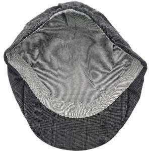 Mens Casual Outdoor Checked Flat Cap