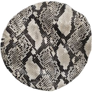 Womens PVC Animal Print French Berets