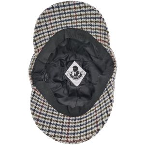 Sherlock Holmes Deerstalker Houndstooth Hat