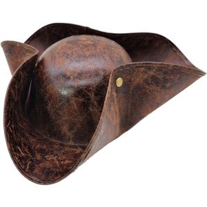 Fancy Ancient Look Tricorn Pirate Hat 