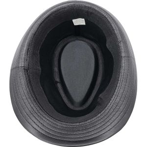 Unisex PVC Trilby Hat