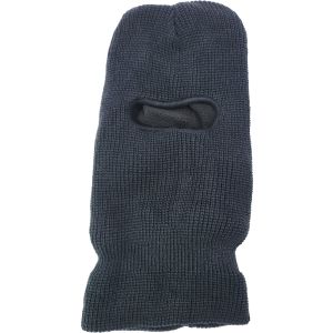 Black Woolly Knit Balaclava With Linning (12Pcs)
