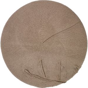Stylish Leaf Pattern Wool Beret (12Pcs)