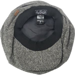 Large Wool Big Apple Newsboy Cap