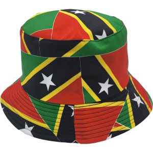 Reversible Cotton Fisherman Bucket Hats (12Pcs)
