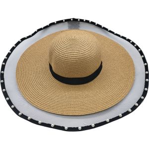 Womens Wide Brim Sun Hat