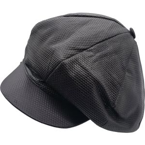 Big Apple Leather Newsboy Cap