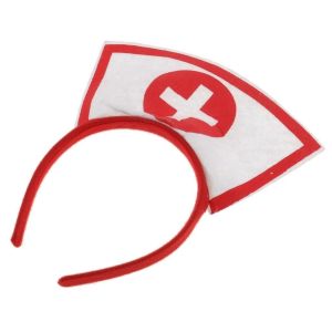 Fancy Nurse/Doctor Costume Headband (12Pcs)