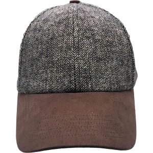  Wool & Suede Baseball Cap