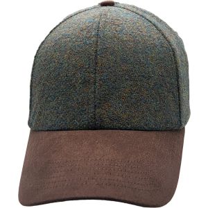 Wool & Suede Baseball Cap