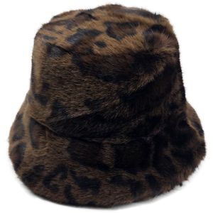 Winter Faux Fur Fluffy Bucket Hats