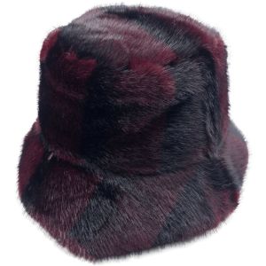 Winter Faux Fur Fluffy Bucket Hats