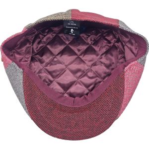Patchwork Eight Panel Newsboy Cap