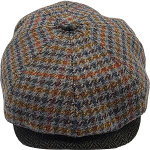 Classic Houndstooth Newsboy Cap
