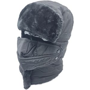 Full Covering PVC Waterproof Ski Trapper Hat