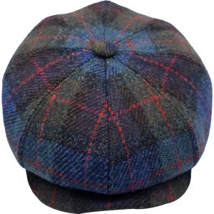 Multi-Coloured Tweed Newsboy Cap