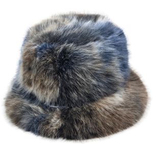 Stylish Faux Fur Soft Fluffy Bucket Hats